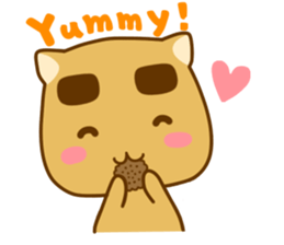 Eyebrow Doggy sticker #177626