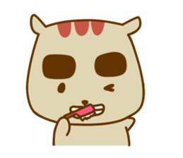 Eyebrow Doggy sticker #177639