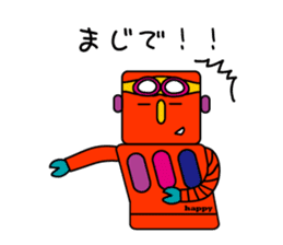 life of Robo-Costa sticker #177705