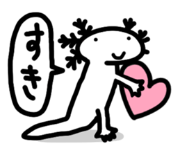 After all we're in love with Axolotl sticker #177899