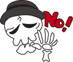 Skull life ver.1 sticker #178242