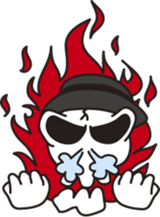 Skull life ver.1 sticker #178252