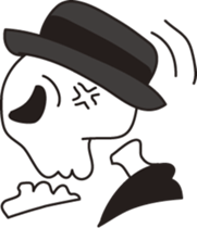 Skull life ver.1 sticker #178258