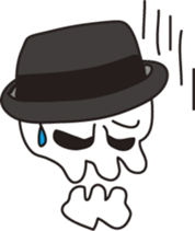 Skull life ver.1 sticker #178259