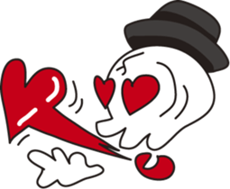 Skull life ver.1 sticker #178264