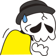 Skull life ver.1 sticker #178268