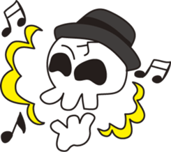 Skull life ver.1 sticker #178280