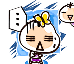 YURUYURU KAOMOJI-SAN sticker #178284