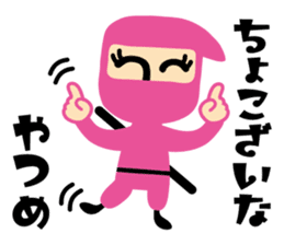 NINJA DE GOZARU sticker #178717