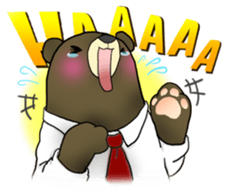 KUMATA and PUKI sticker #178977