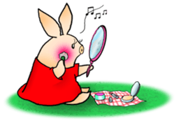 KUMATA and PUKI sticker #179000