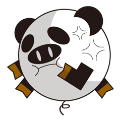 circle face 4 pig-panda