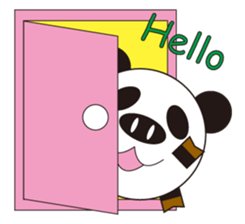 circle face 4 pig-panda sticker #179161