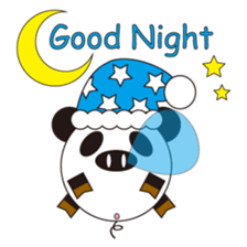 circle face 4 pig-panda sticker #179162