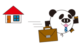 circle face 4 pig-panda sticker #179168