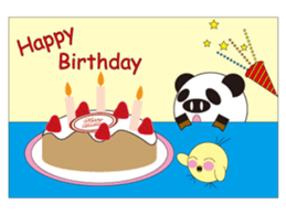 circle face 4 pig-panda sticker #179174