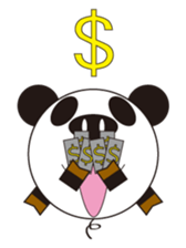 circle face 4 pig-panda sticker #179182