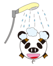 circle face 4 pig-panda sticker #179183