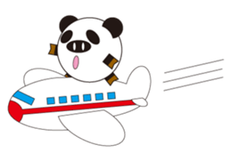 circle face 4 pig-panda sticker #179194