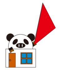 circle face 4 pig-panda sticker #179196