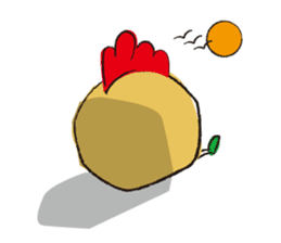 Fried chicken boy sticker #179238