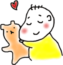 Feeling of baby sticker #179926
