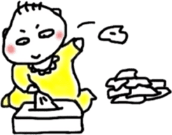 Feeling of baby sticker #179932