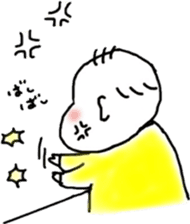 Feeling of baby sticker #179940
