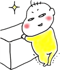 Feeling of baby sticker #179956