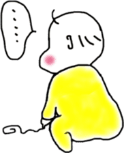 Feeling of baby sticker #179960