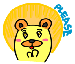 Crazy Bear sticker #180831