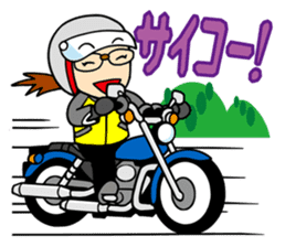 Motorcycle touring vol.01 sticker #181574