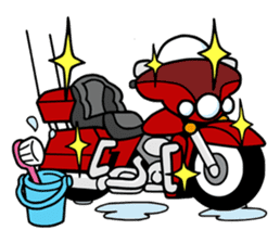 Motorcycle touring vol.01 sticker #181601