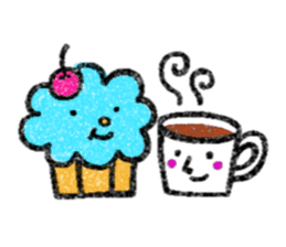 Hand-carved stampish stickers sticker #181658