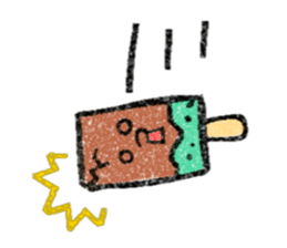 Hand-carved stampish stickers sticker #181671