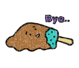 Hand-carved stampish stickers sticker #181672