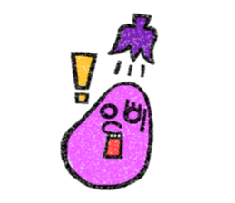 Hand-carved stampish stickers sticker #181677