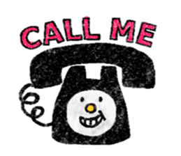 Hand-carved stampish stickers sticker #181681