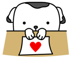 The Dog in the Box (English version) sticker #181906