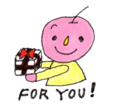 Myaaa and Apples sticker #182268