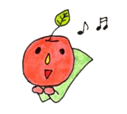 Myaaa and Apples sticker #182270