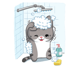 Meow the Tabby Cat sticker #182314