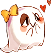 Colleagues amusing and ghost sticker #182932