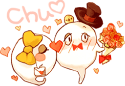 Colleagues amusing and ghost sticker #182938