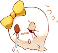 Colleagues amusing and ghost sticker #182944