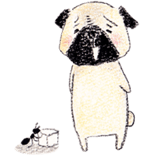 Pug-mom's picture journal sticker #182970