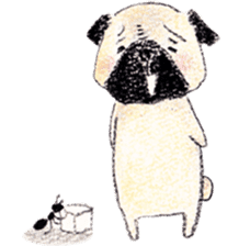 Pug-mom's picture journal sticker #182970