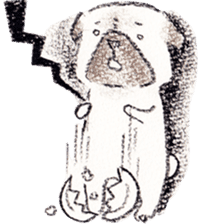 Pug-mom's picture journal sticker #182992