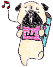 Pug-mom's picture journal sticker #182993
