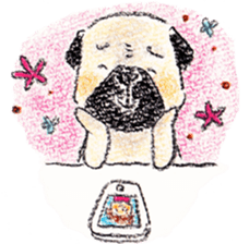 Pug-mom's picture journal sticker #182998